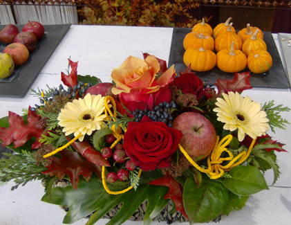 La Rose d'Or - L'arrangement floral