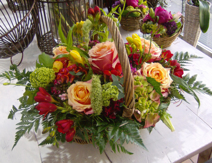 La Rose d'Or - L'arrangement floral