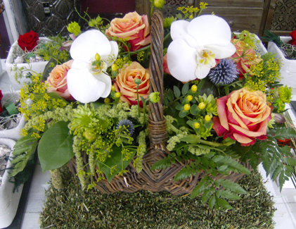 La Rose d'Or - L'arrangement floral